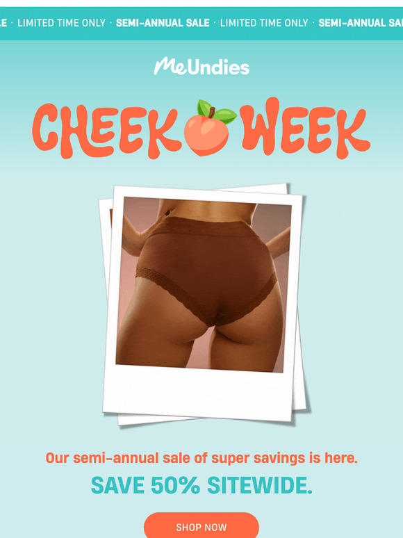 🍑 Cheek Week is Here! 🍑