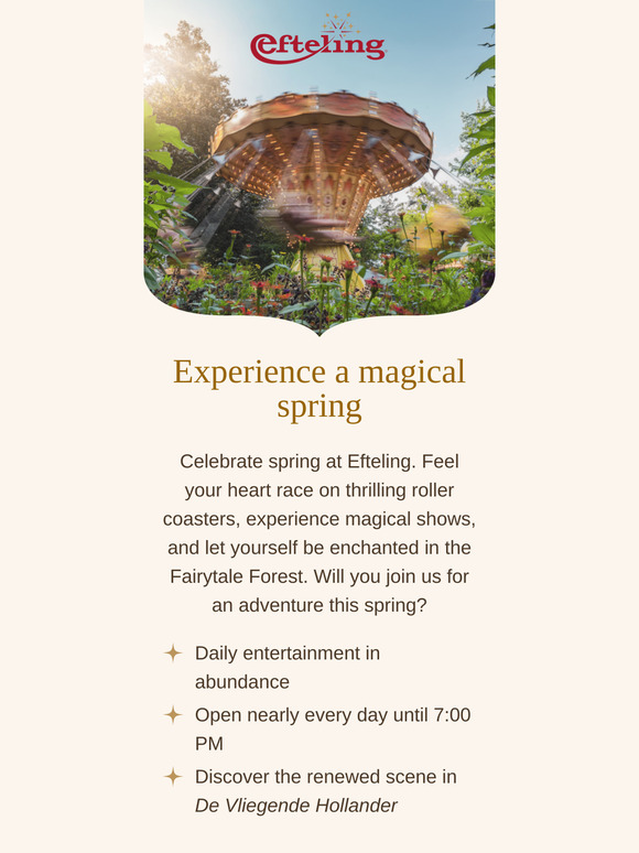 Win an overnight stay at Efteling