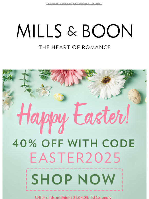 Your Easter treat, — – Save 40%! 😍