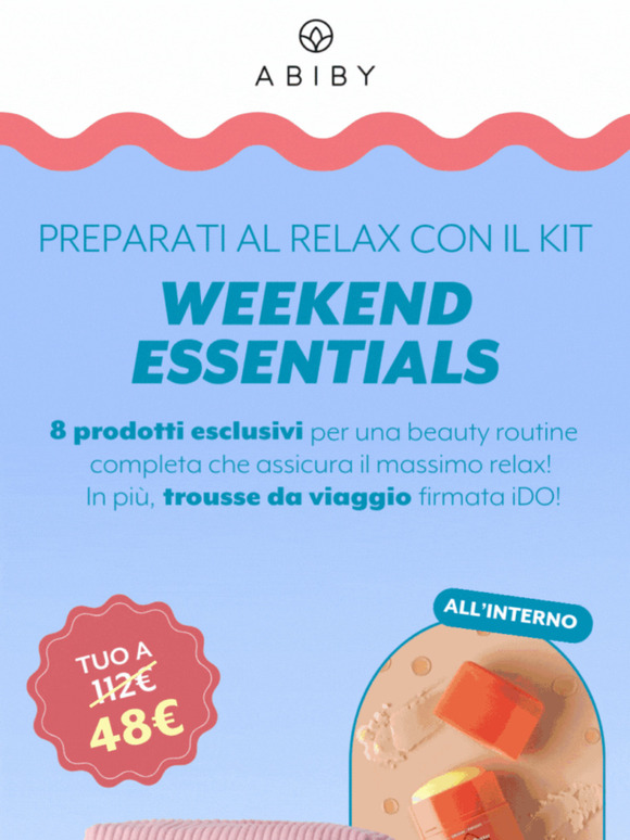 Weekend perfetto 😍 scopri il nuovissimo kit!