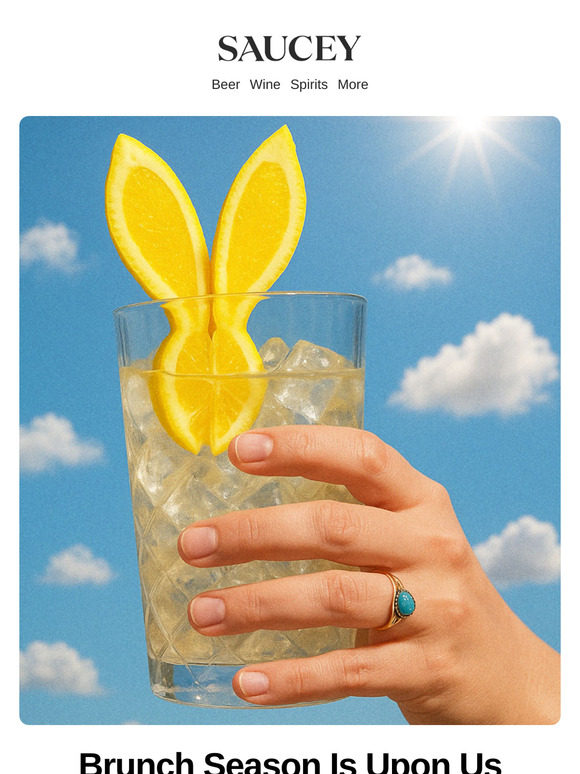 brunch cocktails looking blessed