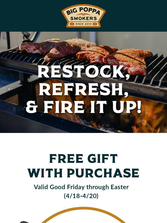 It is a Good Friday with Free Gift From Big Poppa
