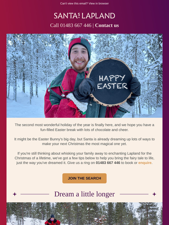 Happy Easter from Santa's Lapland ✨