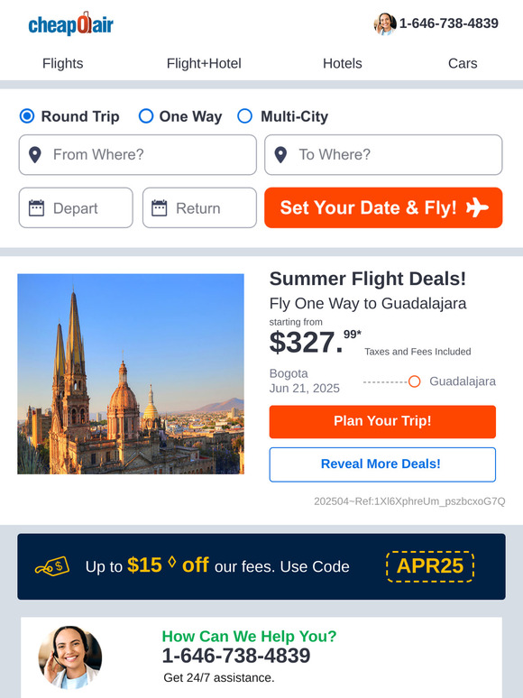 ✈ Summer Flight Deals! Fly from $327.99