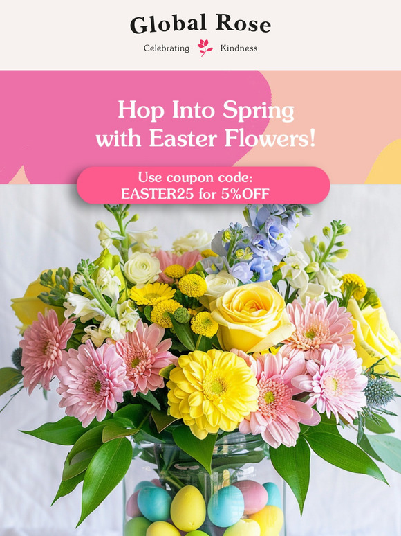 Last Day to Get Easter Flowers Delivered On Time! 🐣🌷