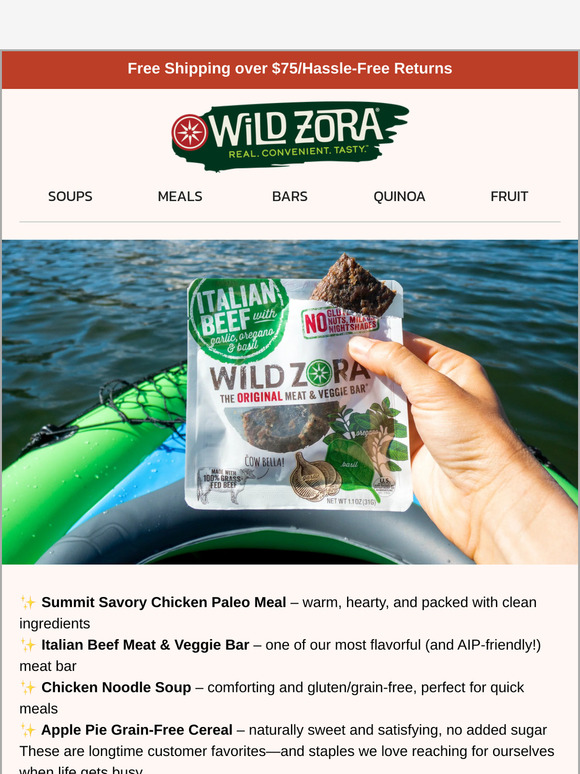 Your Wild Zora Favorites Are Back — Take 15% Off