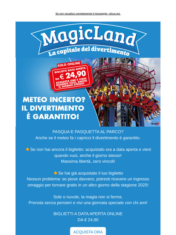 Meteo incerto, il divertimento è garantito!