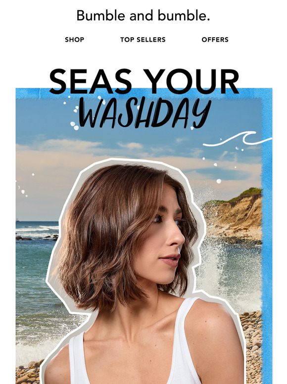 It’s always beach season in your shower 🏝️