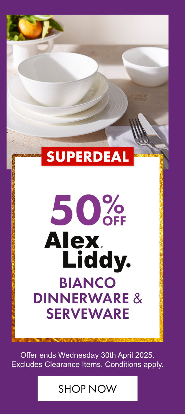 50% OFF Alex Liddy Bianco