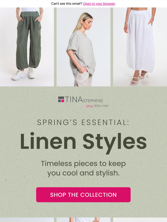 Spring's Must-Have Linen Styles