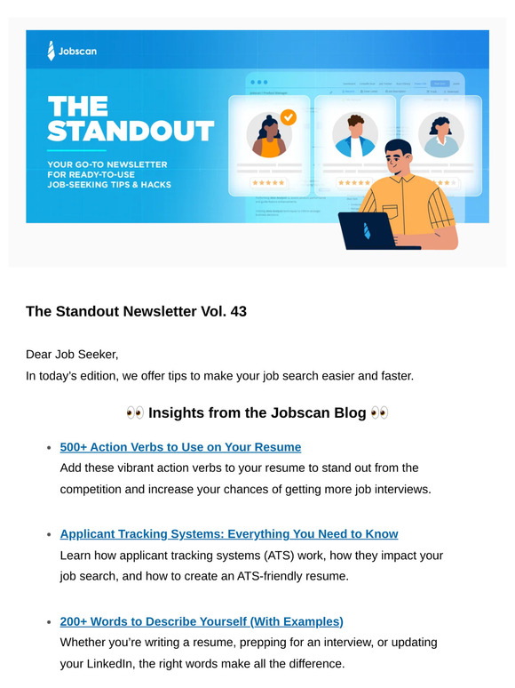 The Standout Newsletter Vol. 43