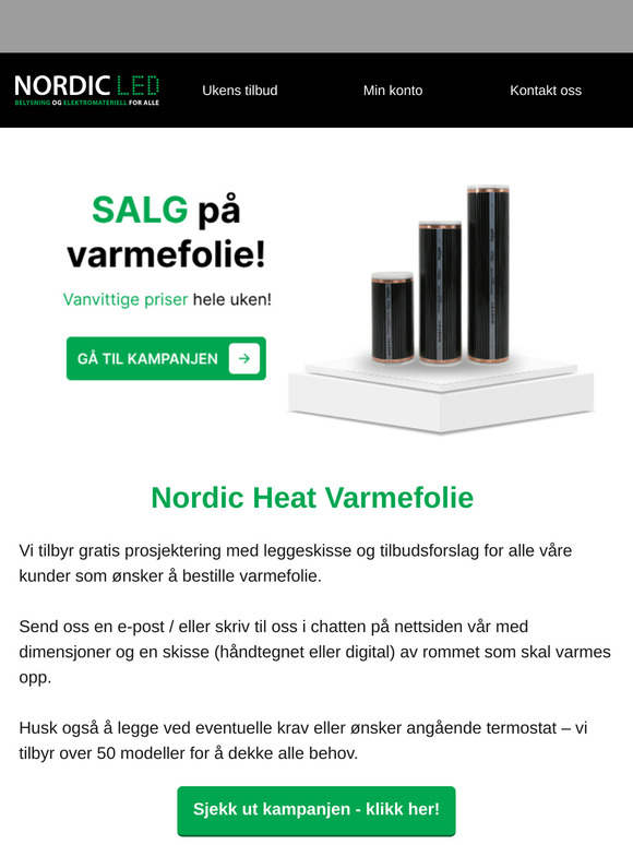 Eksklusivt tilbud til deg! 🎁