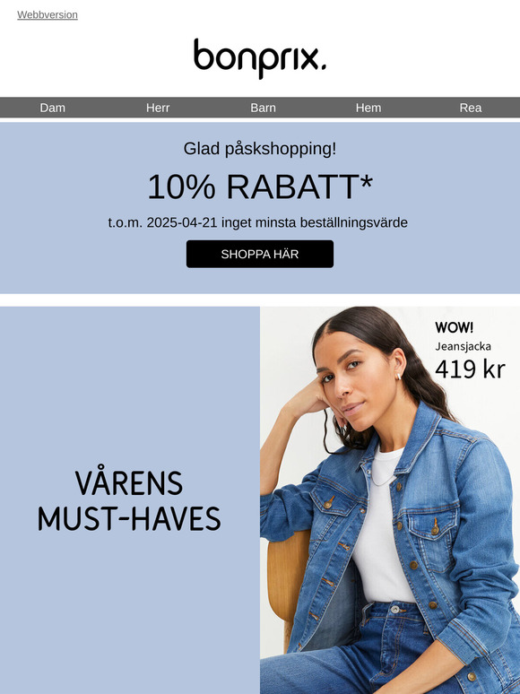Glad påsk: 10% rabatt för dig