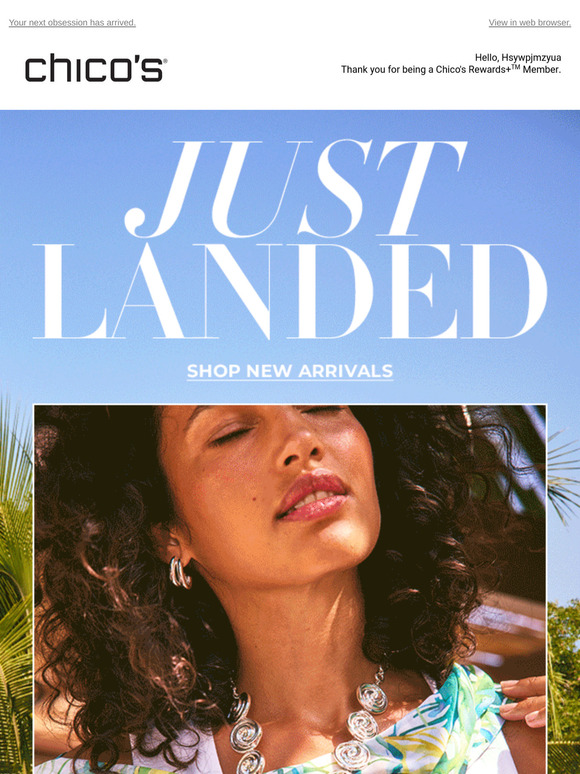 See what’s NEW IN + $50 off!