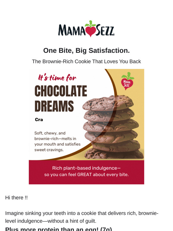 Brownie-Rich & Guilt-Free & A Special Discount –Meet Your New HIgh Protein Cookie Crush 🍪
