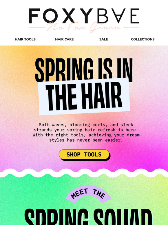 🌸 Spring Is in the Hair