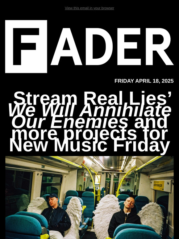 Stream Real Lies’ "We Will Annihilate Our Enemies" and more projects for New Music Friday