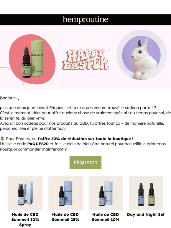Tu cherches encore un cadeau de Pâques ? On a une belle idée 🐣