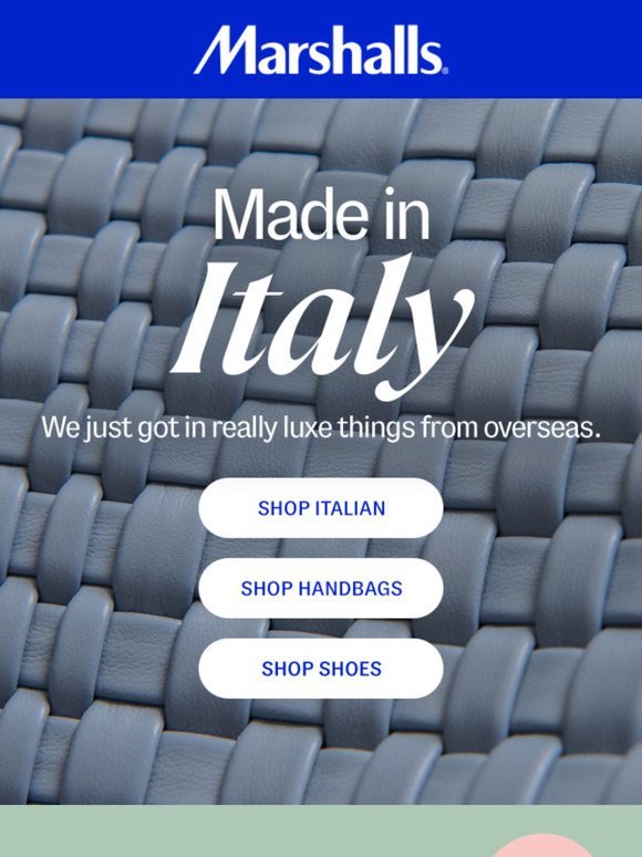 Made in Italy... such luxe things 💙