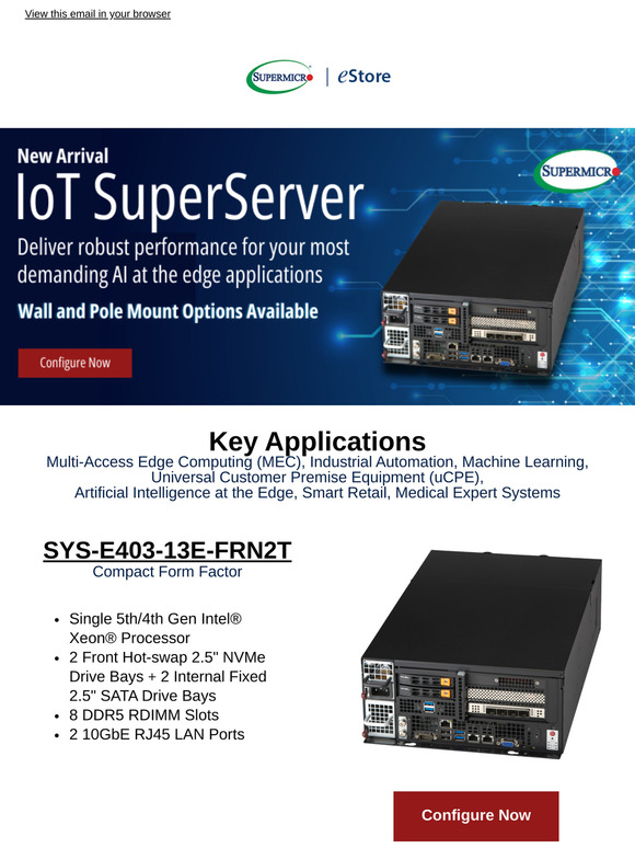 🎉The Latest Compact Yet Powerful IoT SuperServer Is Here!