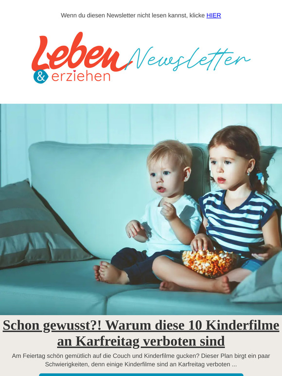 10 Kinderfilme, die an Karfreitag verboten sind