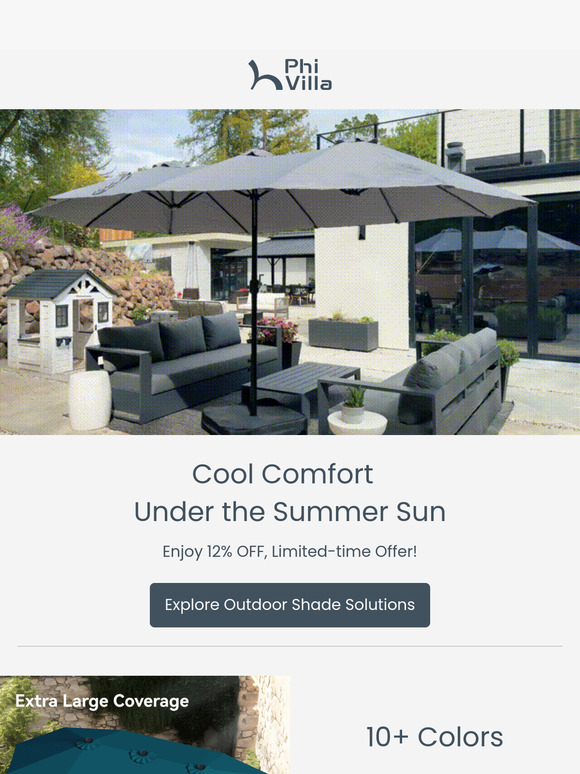 Big deals Alert!  Ready to Save More on Your Outdoor Shade?