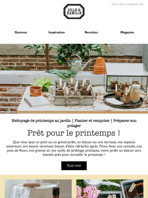 Préparer son jardin pour le printemps