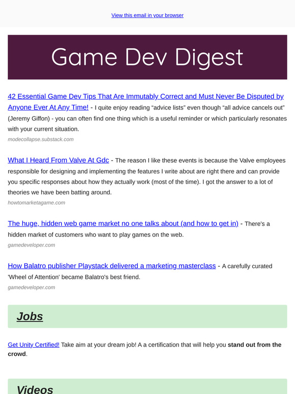 Issue #278 - Shaders, Tools, Sales and more