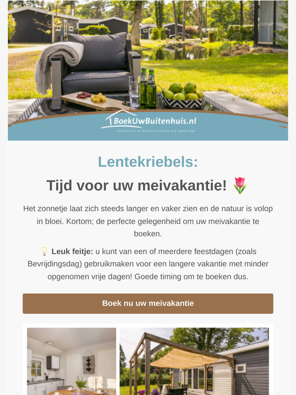 🌻 Meivakantie boeken? Dit is waarom!