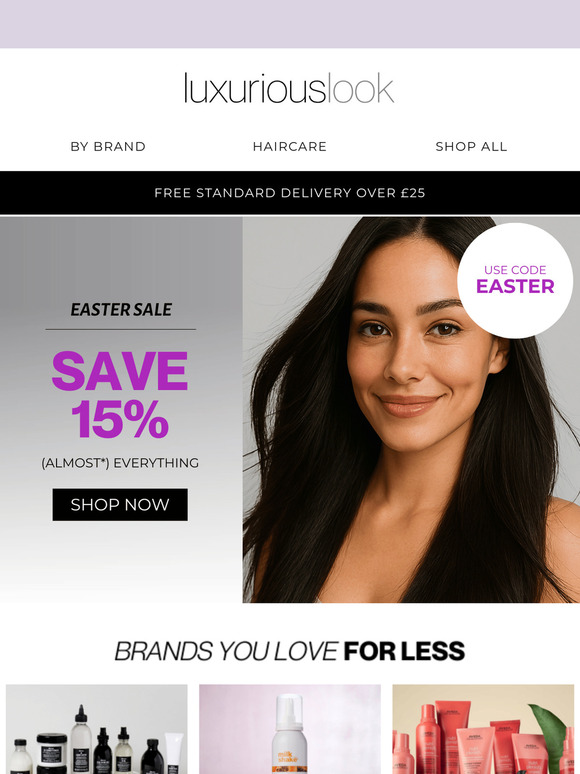Easter. Elevated. Open To Save 15%