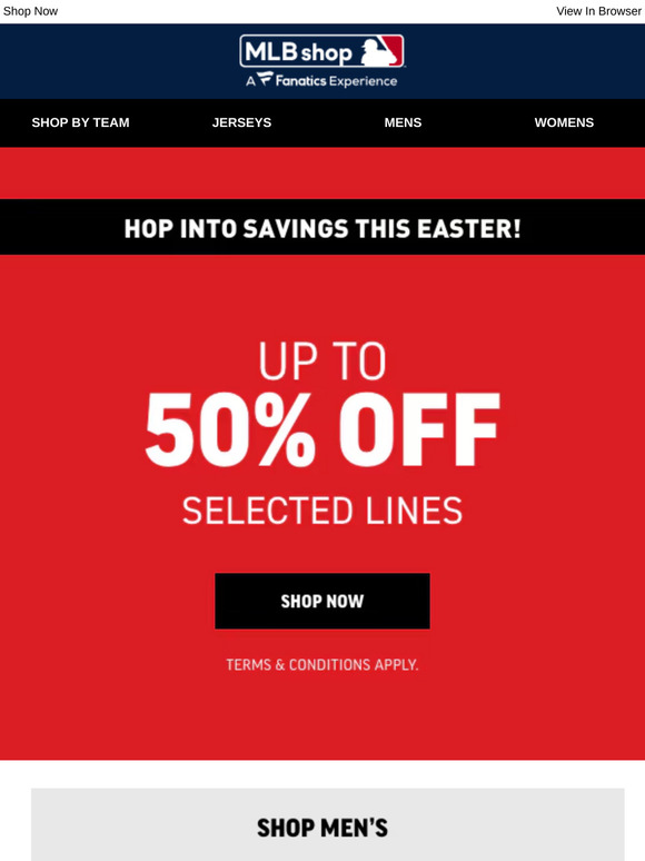 Hop into Easter Savings | Up to 50% Off
