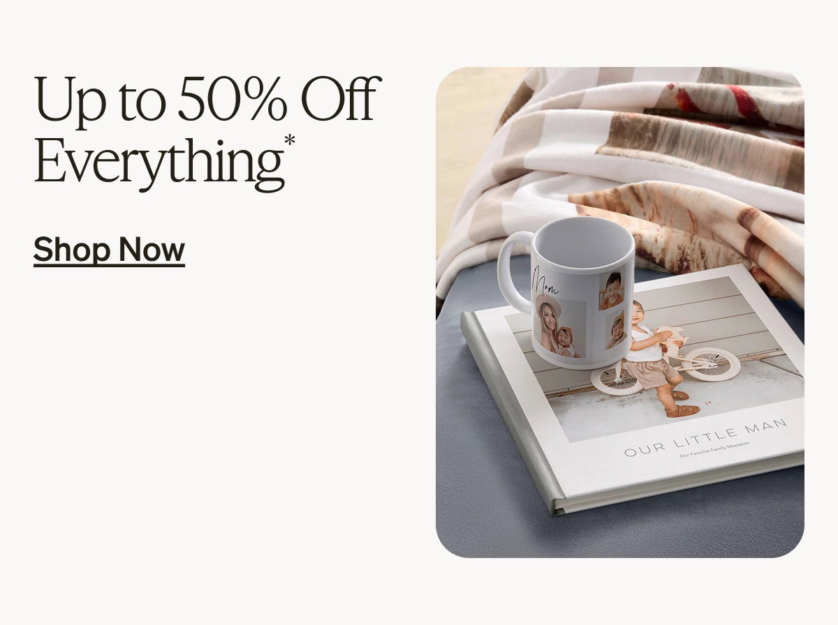 Free Prints, Up to 50% Off Everything, Free Shipping on Cards
