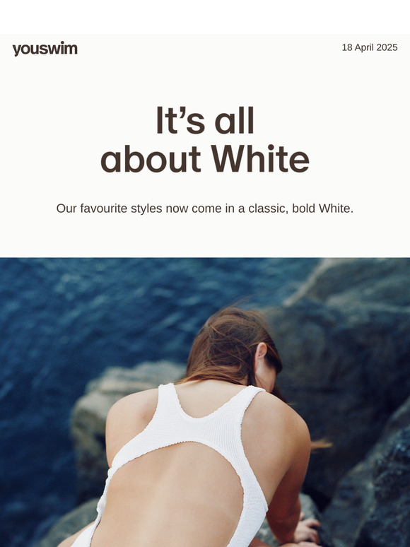 White in all your favourites.