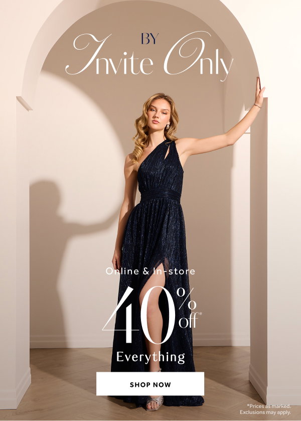 Shop 40% Off Everything