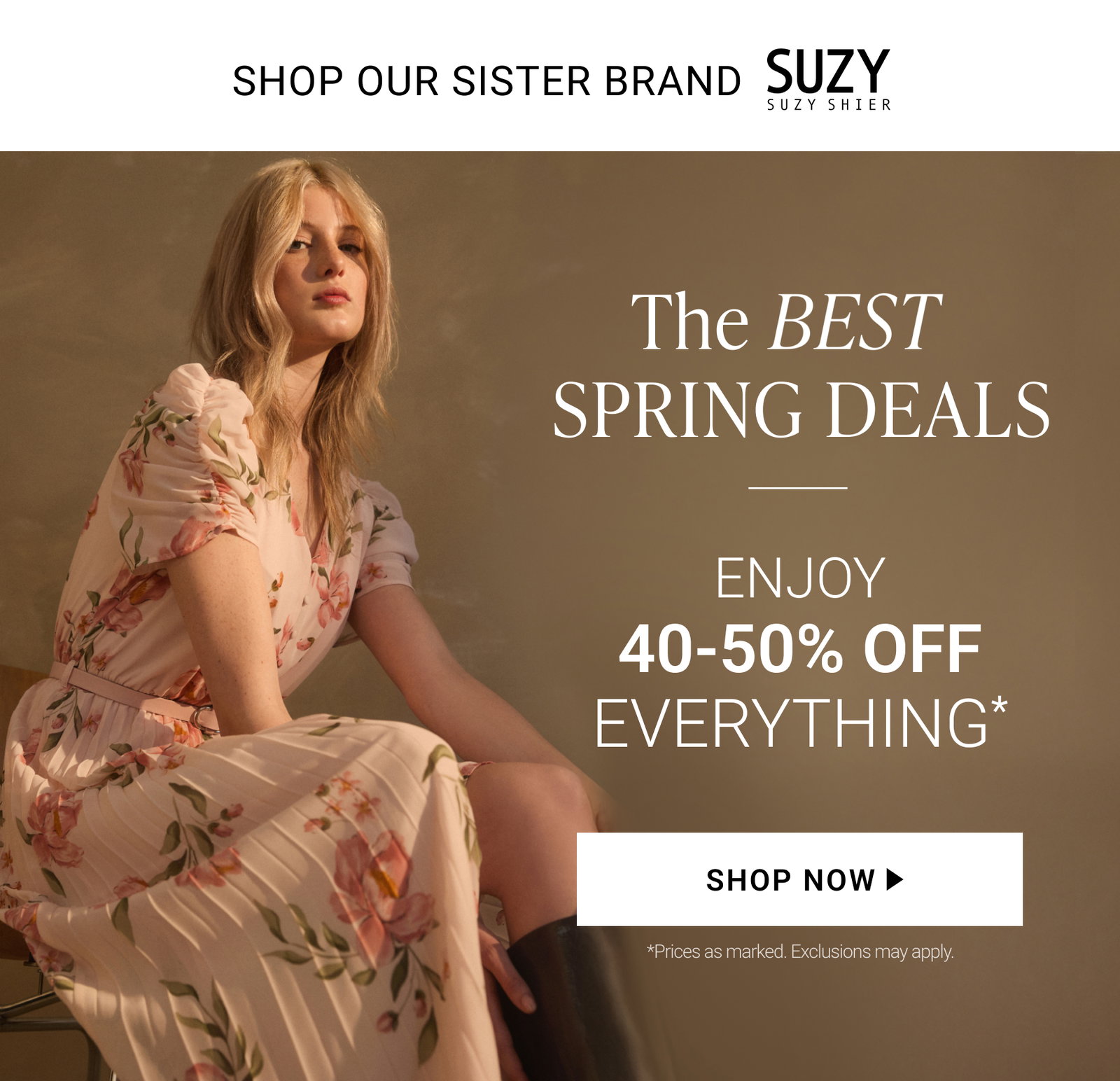 Shop Suzy Shier