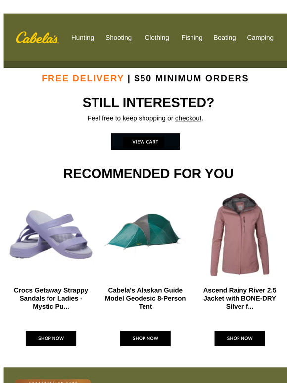Your Adventure Awaits – Don't Forget Your Gear!