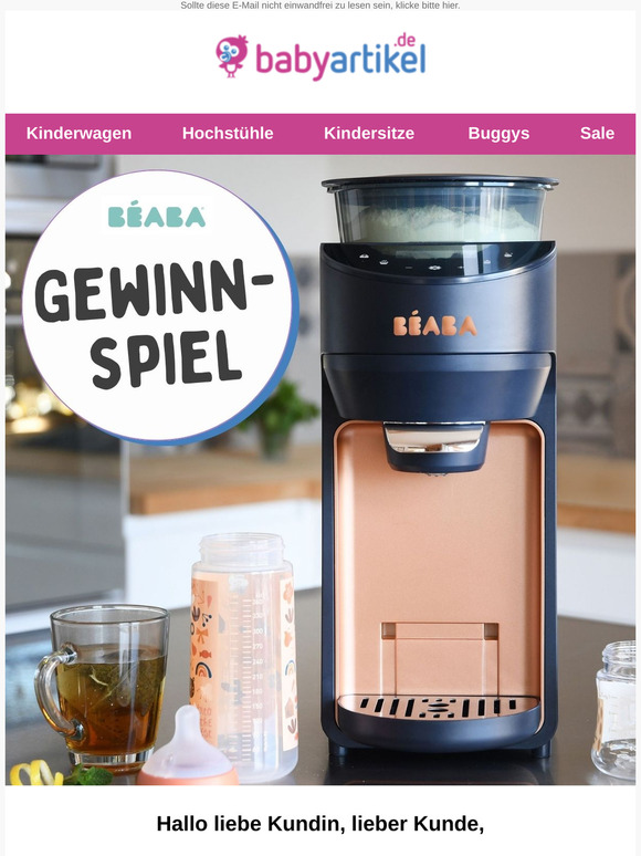 Gewinne den Beaba Milkeo® Plus im Wert von 280€