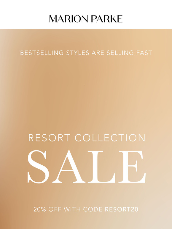 Ends Soon: Resort Collection Sale