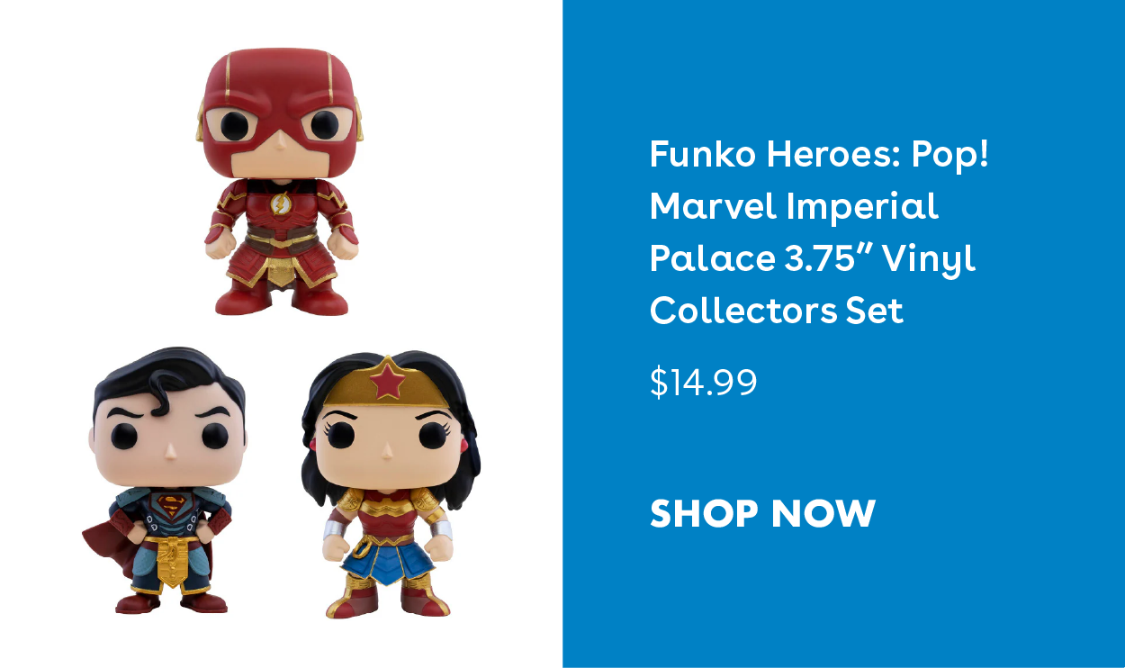 Funko Heroes: Pop! Marvel Imperial Palace 3.75 Inch Vinyl Collectors Set. $14.99. Shop Now.