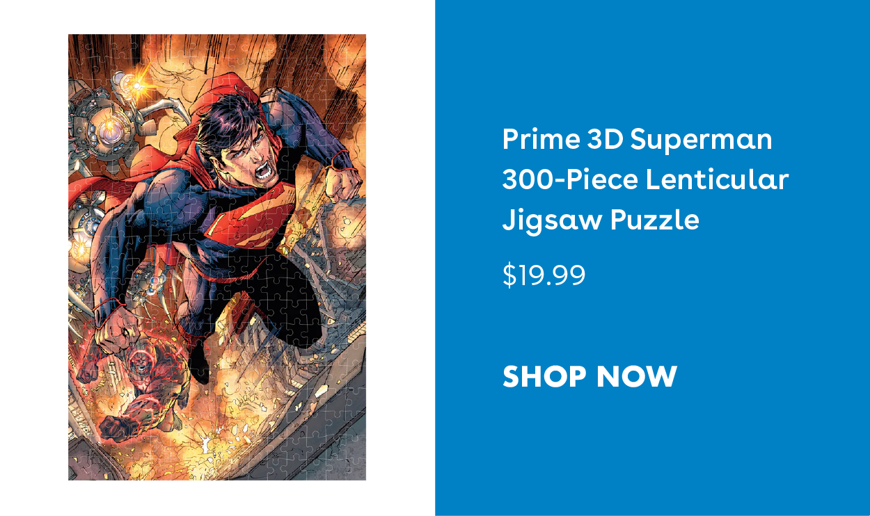 Prime 3D Superman 300-Piece Lenticular Jigsaw Puzzle. $19.99. Shop Now.