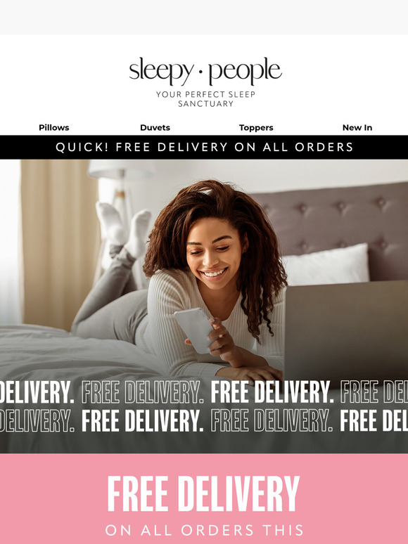 Hurry! Free delivery on all orders 🚚