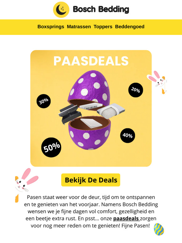 Check onze PAASDEALS!