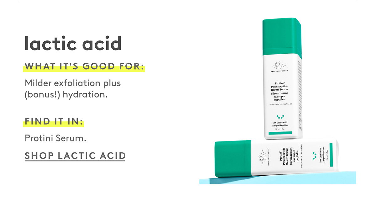 Find Lactic Acid in Protini Serum. Shop now