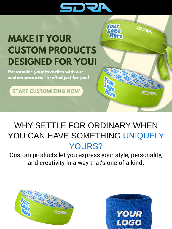 Make It Yours – Custom Products Designed for You!