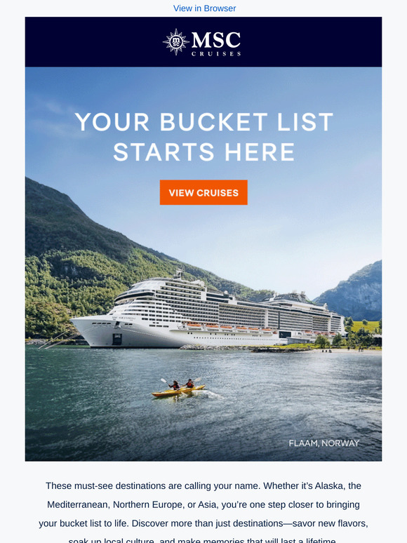 Crossing Off Your Bucket List Has Never Been Easier