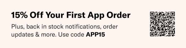 The Shopbop App with QR code