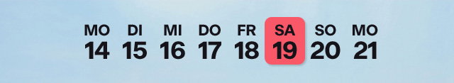 Eine Woche voller Deals
