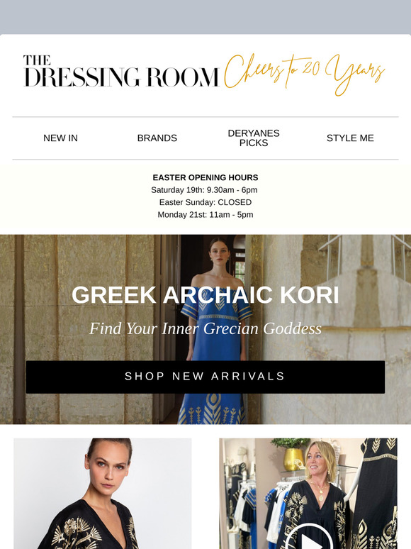 Greek Archaic Kori Has Landed + 10% Off Woden Footwear - Ends Sunday!