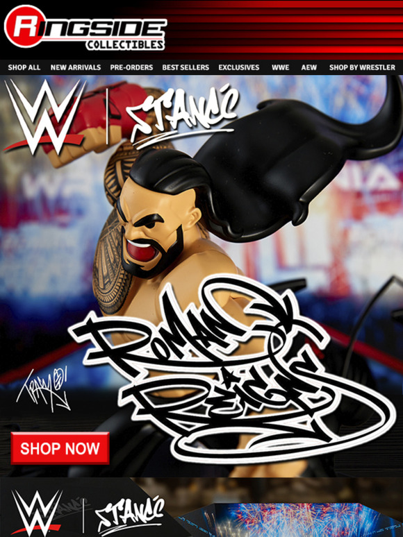 Roman Reigns WWE Stance Figure Pre-Order! 💪