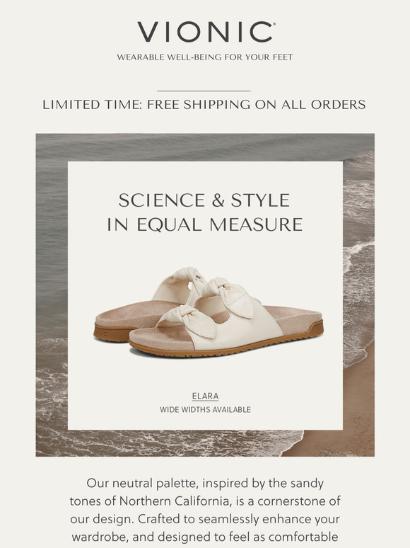 Sandals in Northern California Neutrals